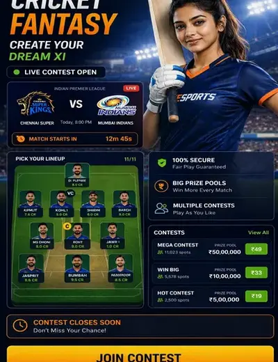 HYDERABAD786 (hyderabad 786) fantasy cricket & matchday visual 3